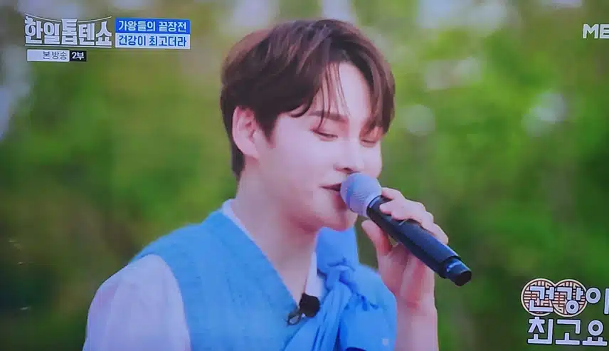 한일톱텐쇼 박서진님 건강이 최고더라 노래 와닿았어요 