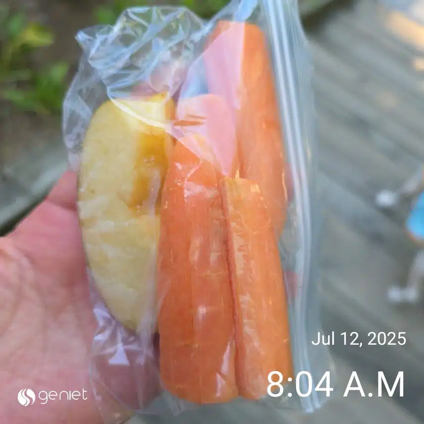 산책하면서 아침 챙겨 먹기