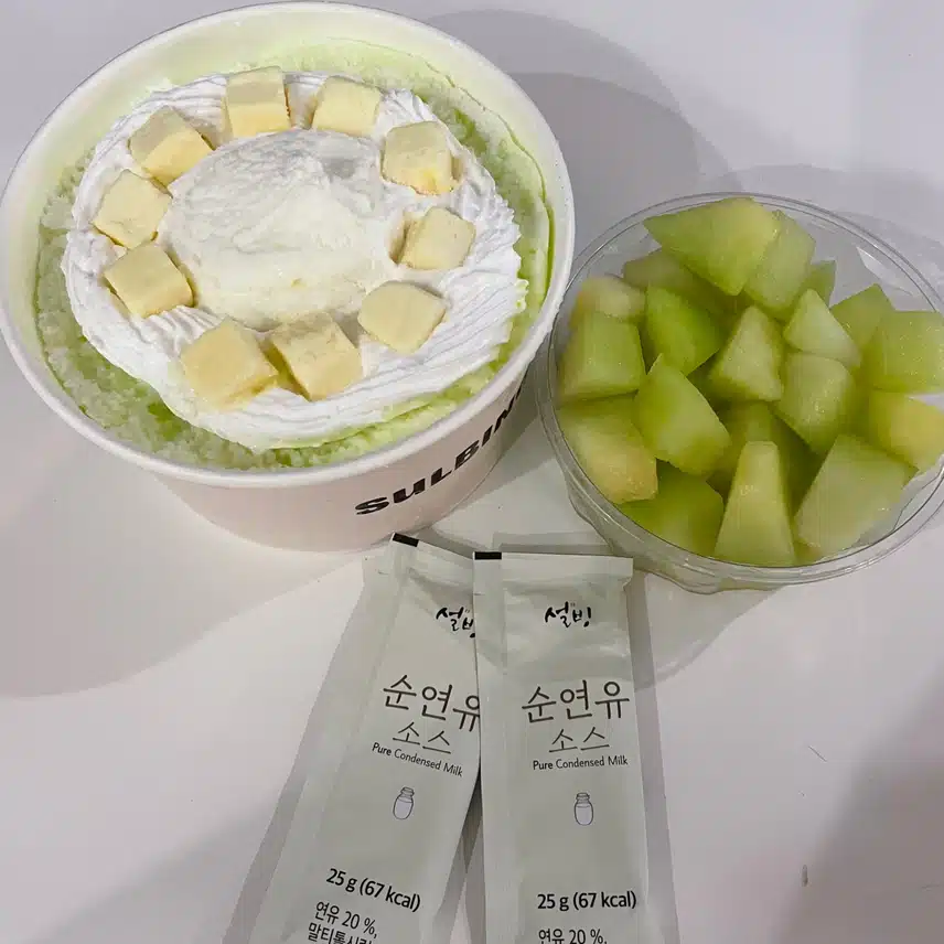 더울땐 빙수 만한게없어요 설빙  최고네요