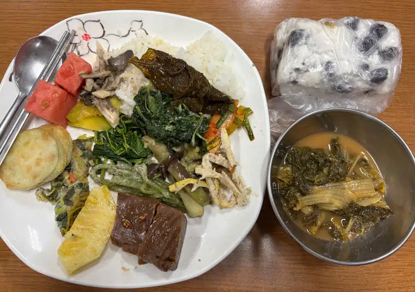 점심은 건강식으로 절밥 