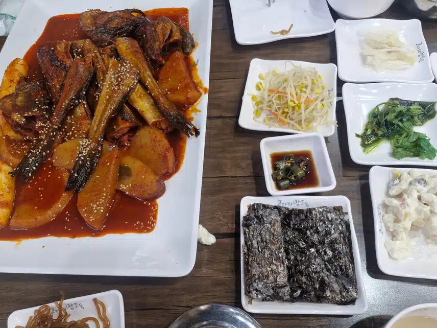 코다리찜 먹고왔어요