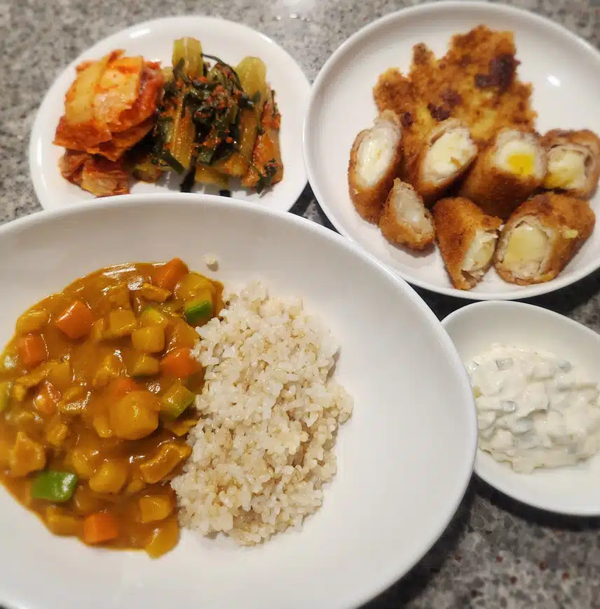 야채 가득 카레라이스 집밥~