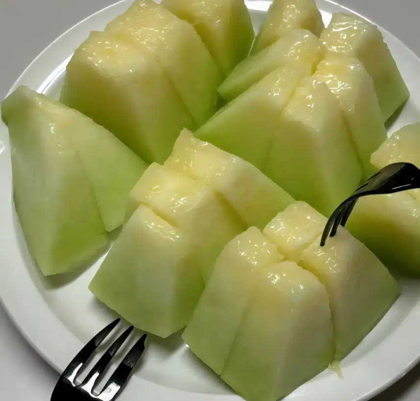 올해 첫 멜론 맛~