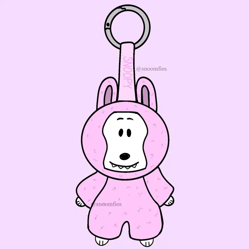 스누피 라부부라네요 괴상한데 또 보다보면 귀엽🤣