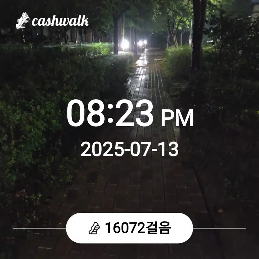 오늘도 만보걷기...