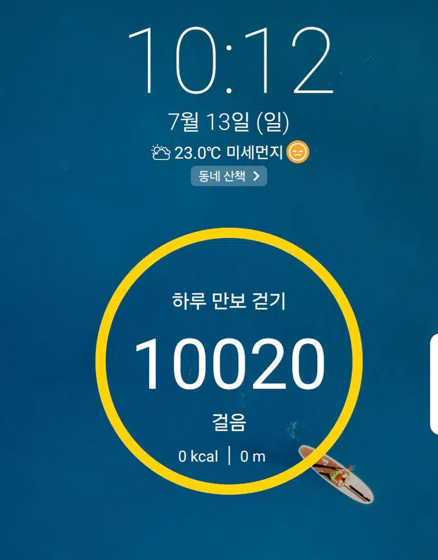1만보 걷기 인증