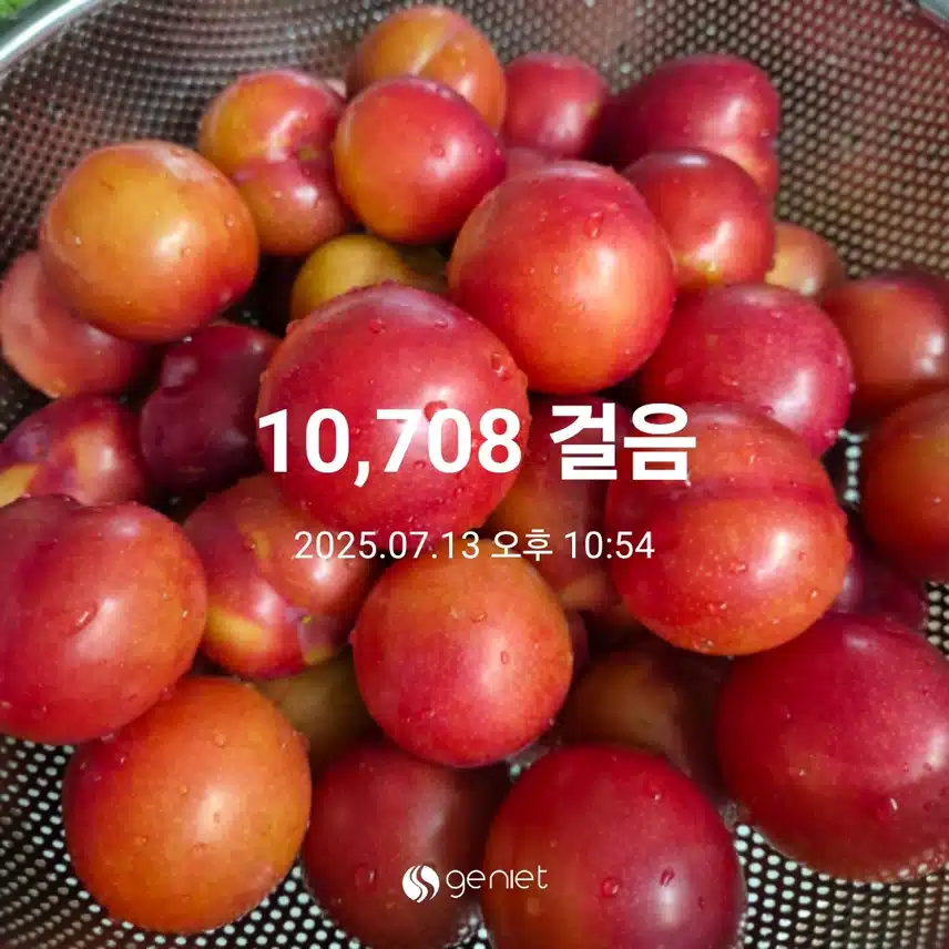 우산쓰고 만보~