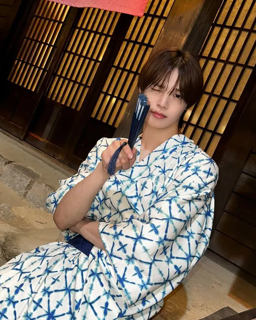 K in yukata