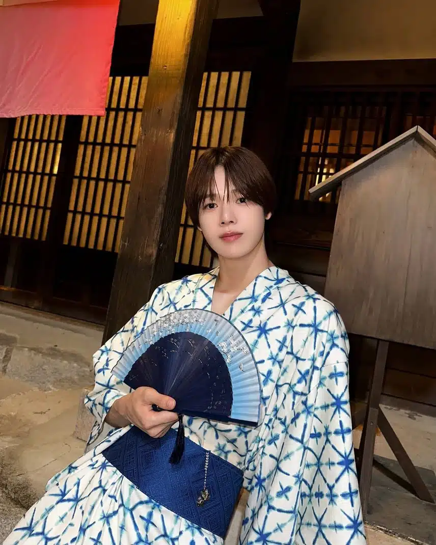 K in yukata