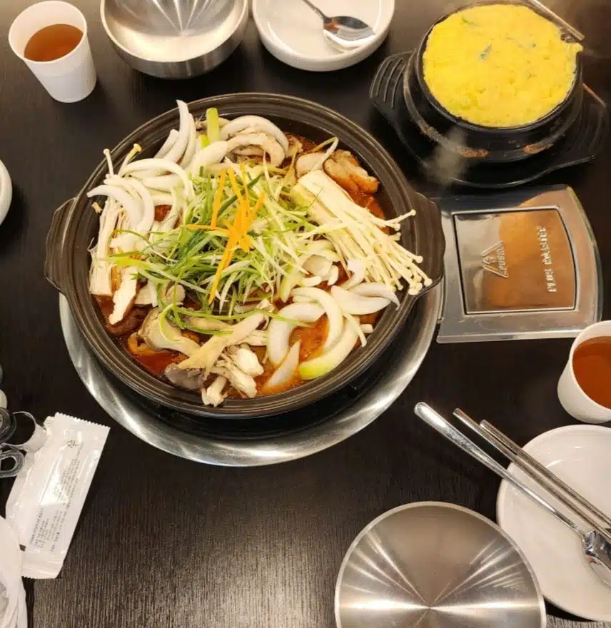 강경불고기 메뉴도 다양하고 맛있어요
