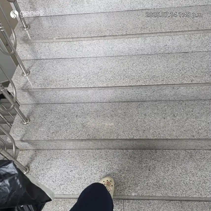 식후 계단오르기 😀💪