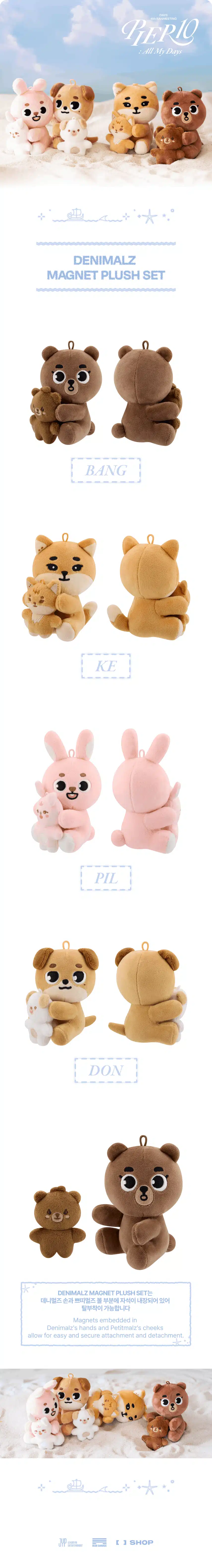 Búp bê chính thức mới ra mắt của Day6 Denimals