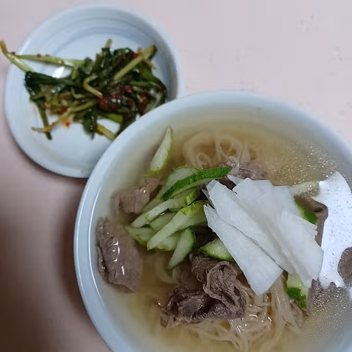 냉면 먹어요~