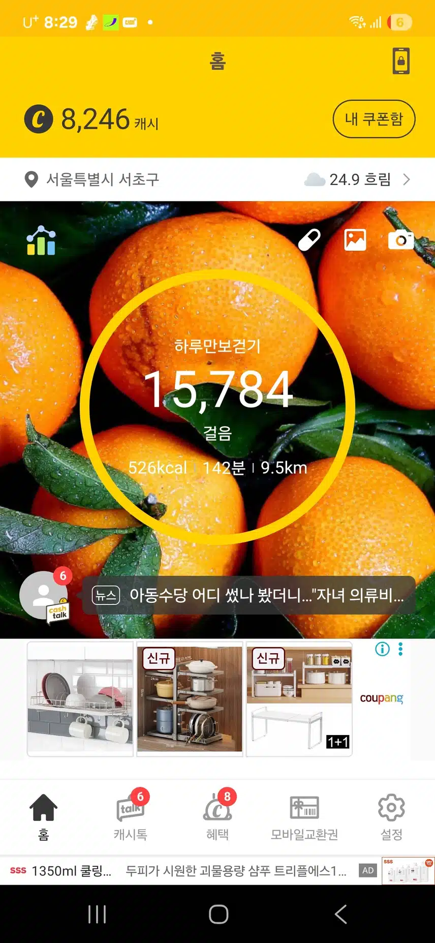 1만5천보걷기