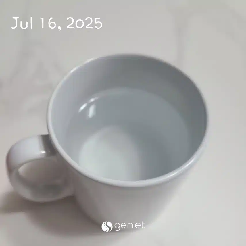 물 한 잔으로