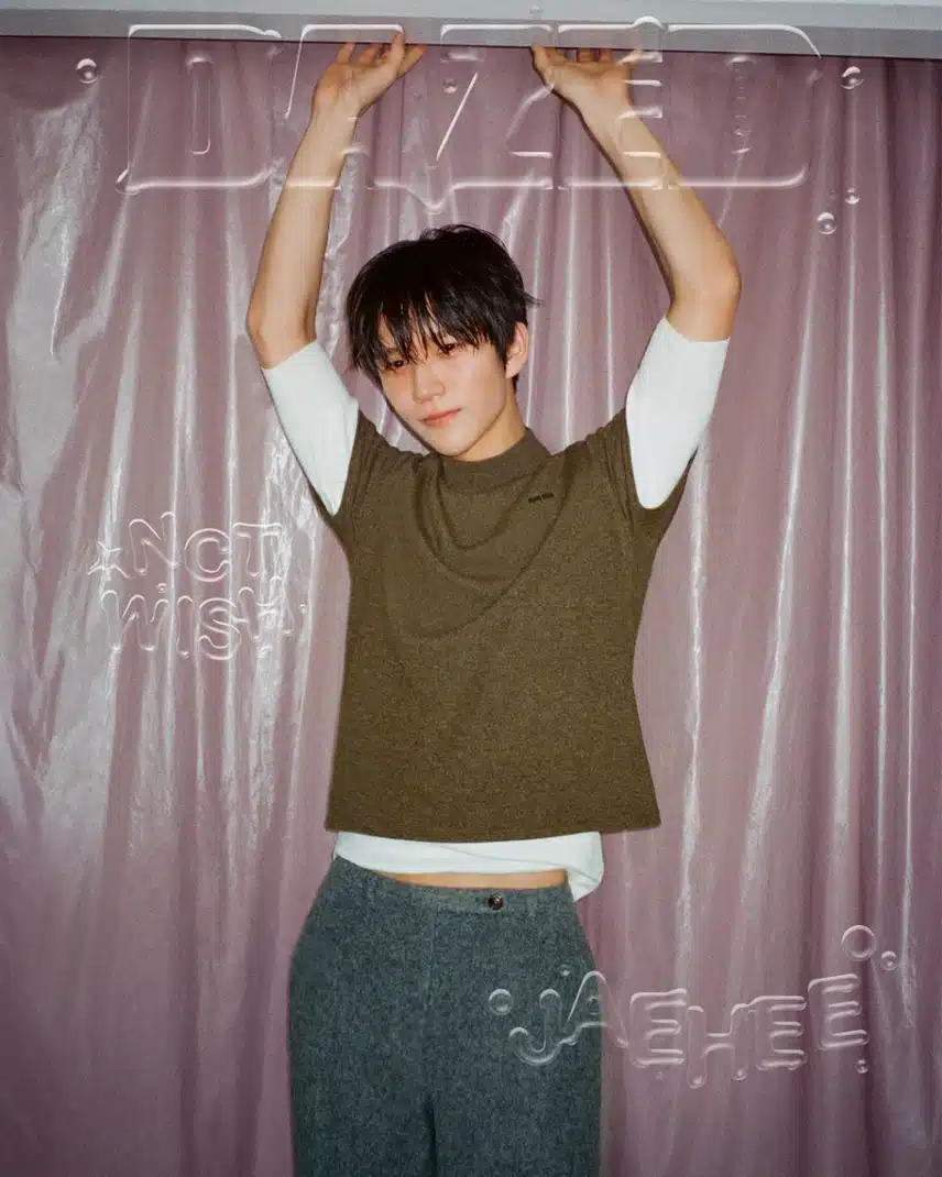 Cada uno de ellos es una bonita sesión fotográfica de NCT Wish Dazed.