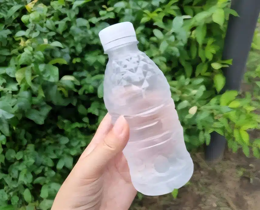 산책하며 수분 보충 필수