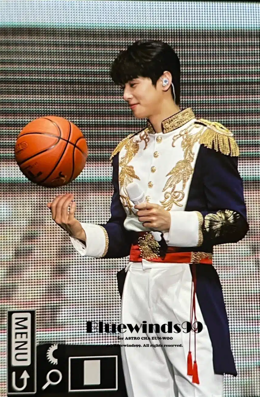 Pangeran Cha Eun-woo, yang bermain basket, adalah nyata
