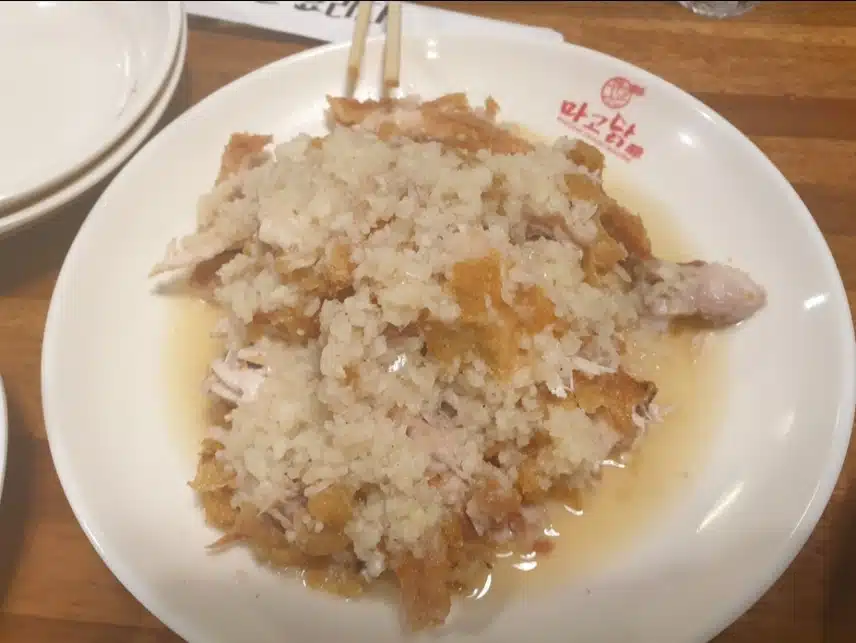포항에서만 먹을 수 있는 치킨 마고닭