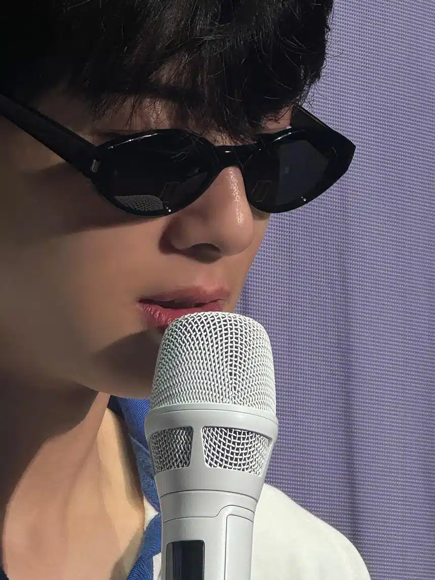 리허설 하는 모습도 잘생긴 차은우 인스타 업 ! 