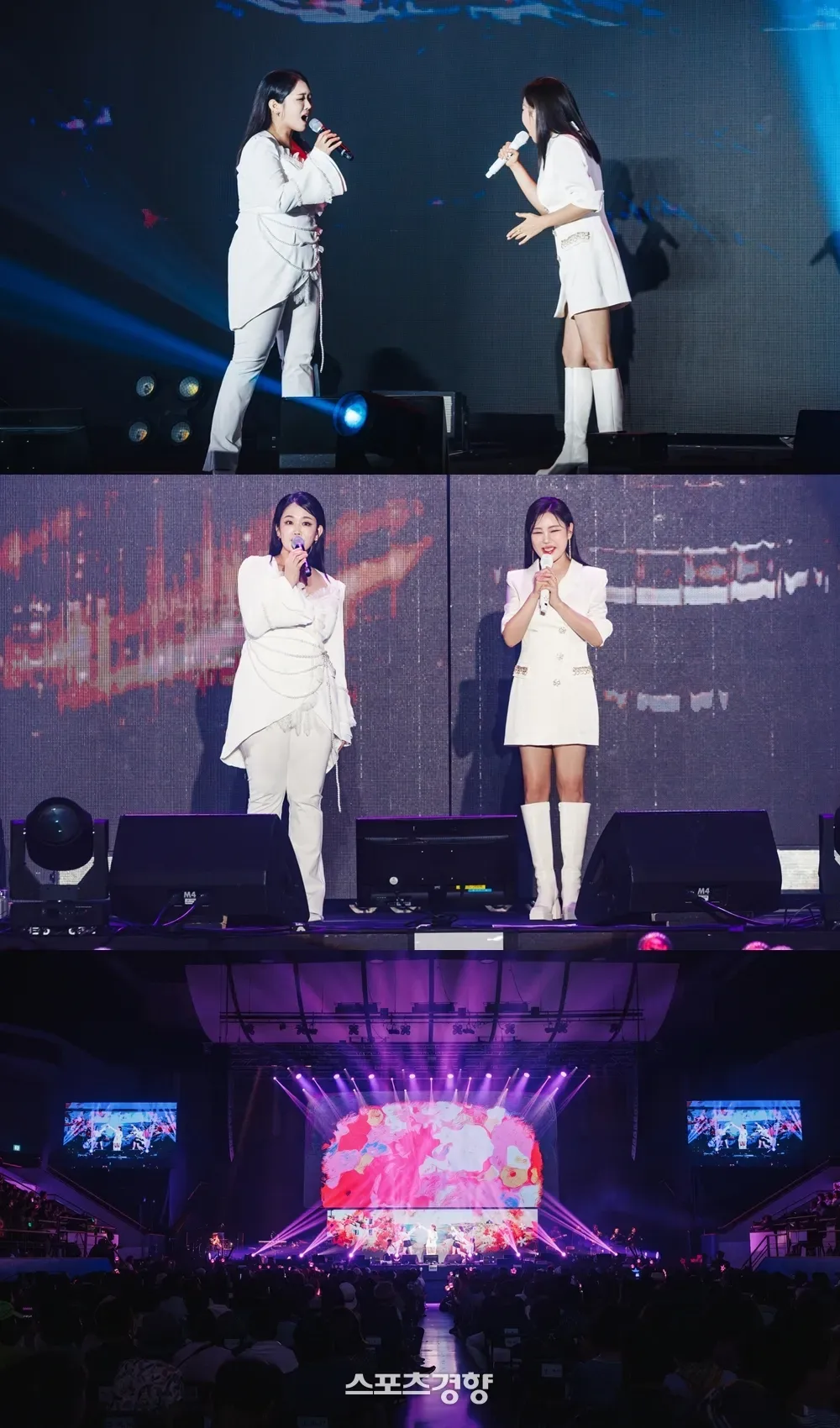 You did a duet with Jeong Mi-ae at your first concert.