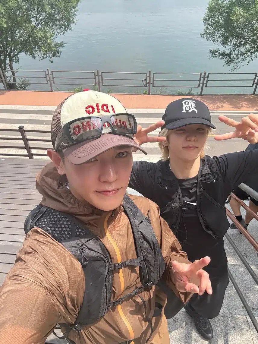 태용이랑 쇼타로랑 친한가보네요
