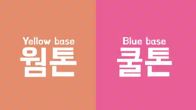 웜톤 쿨톤 구분 자가 테스트, 퍼스널컬러 구분 방법 정리