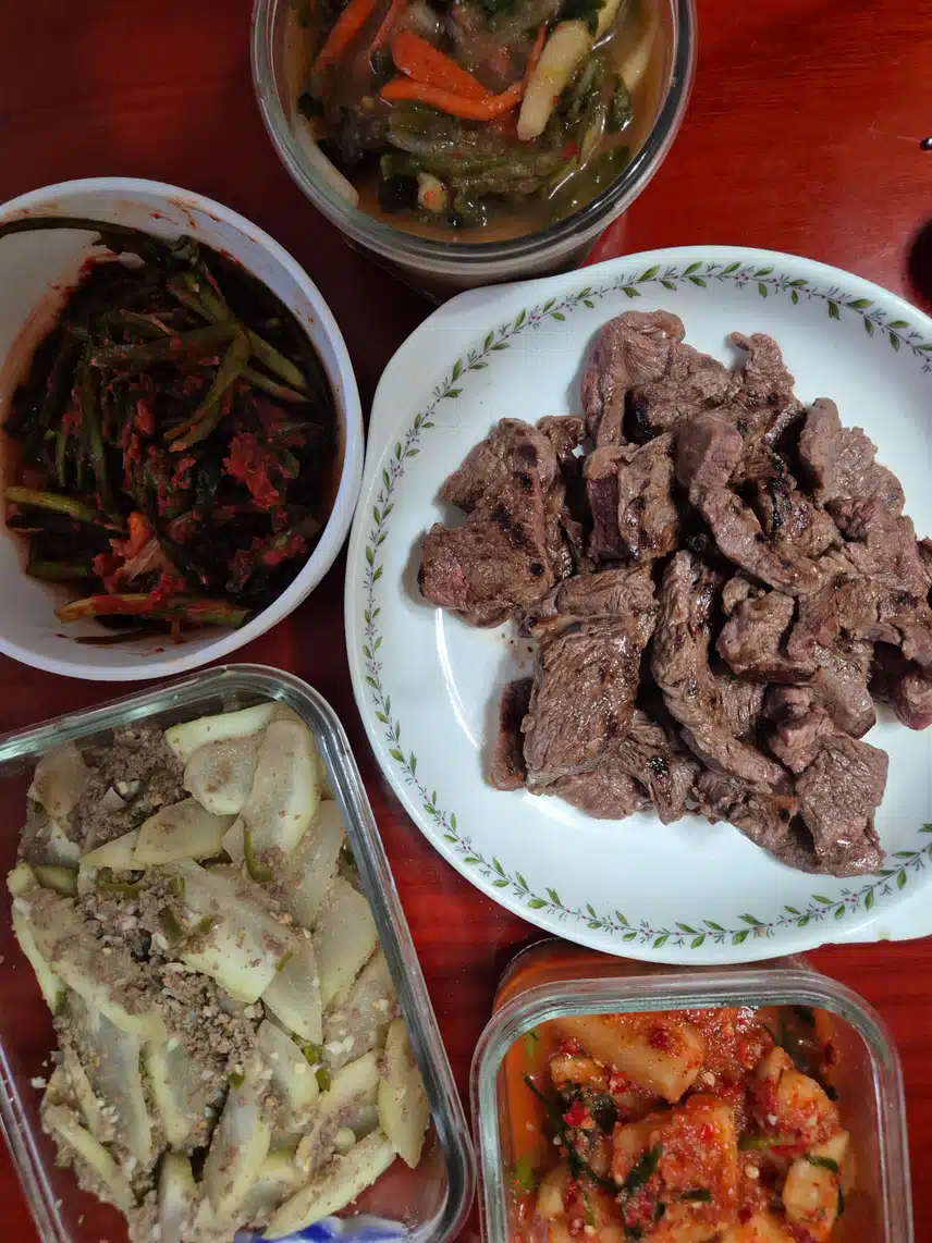 고기 먹어요