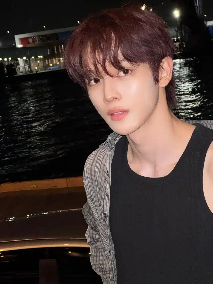 Seongchan, selfie ini terlihat sangat polos dan cantik