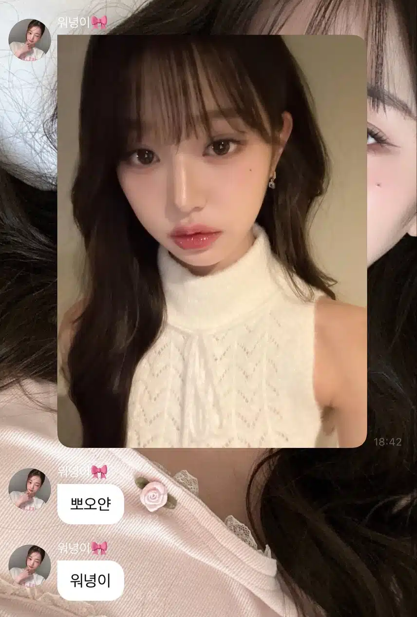 The pretty Wonyoung hehe