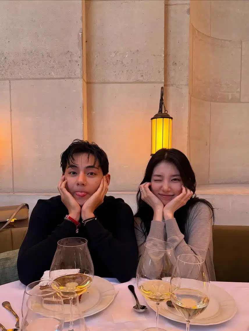 셀린느쇼 뷔 수지 넘나 좋은 투 샷