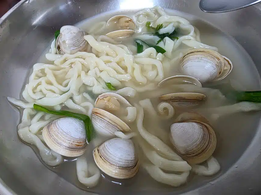 경산 금불산 칼국수