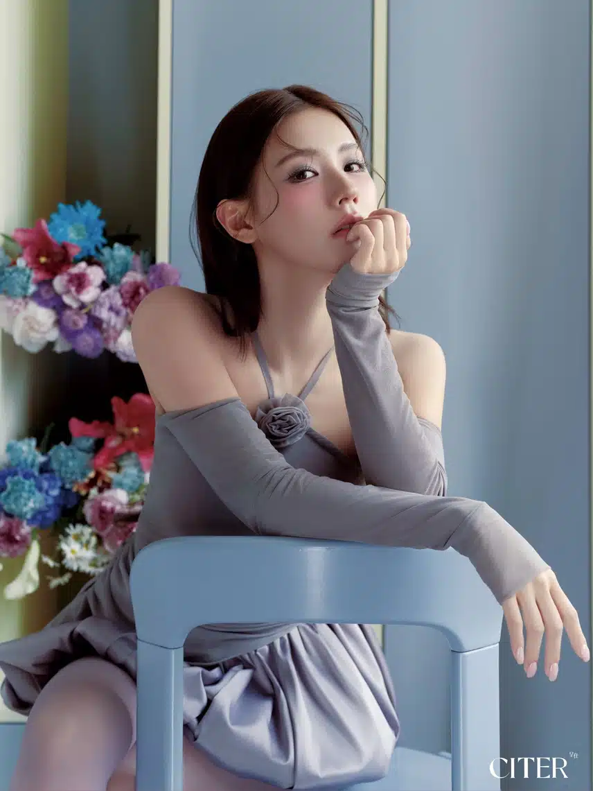 Il trucco di Miyeon con un'atmosfera completamente diversa