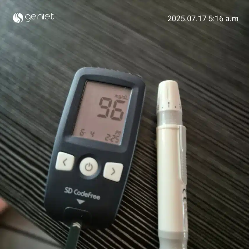 혈당 측정 