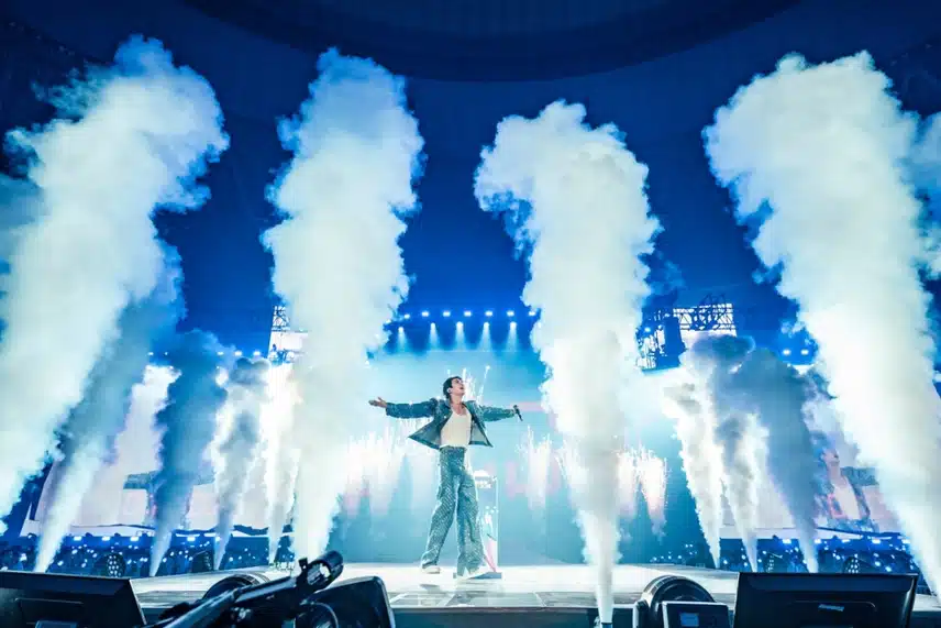 Concert solo de BTS Jin au Japon, remplissant le 8ème étage du Kyocera Dome !