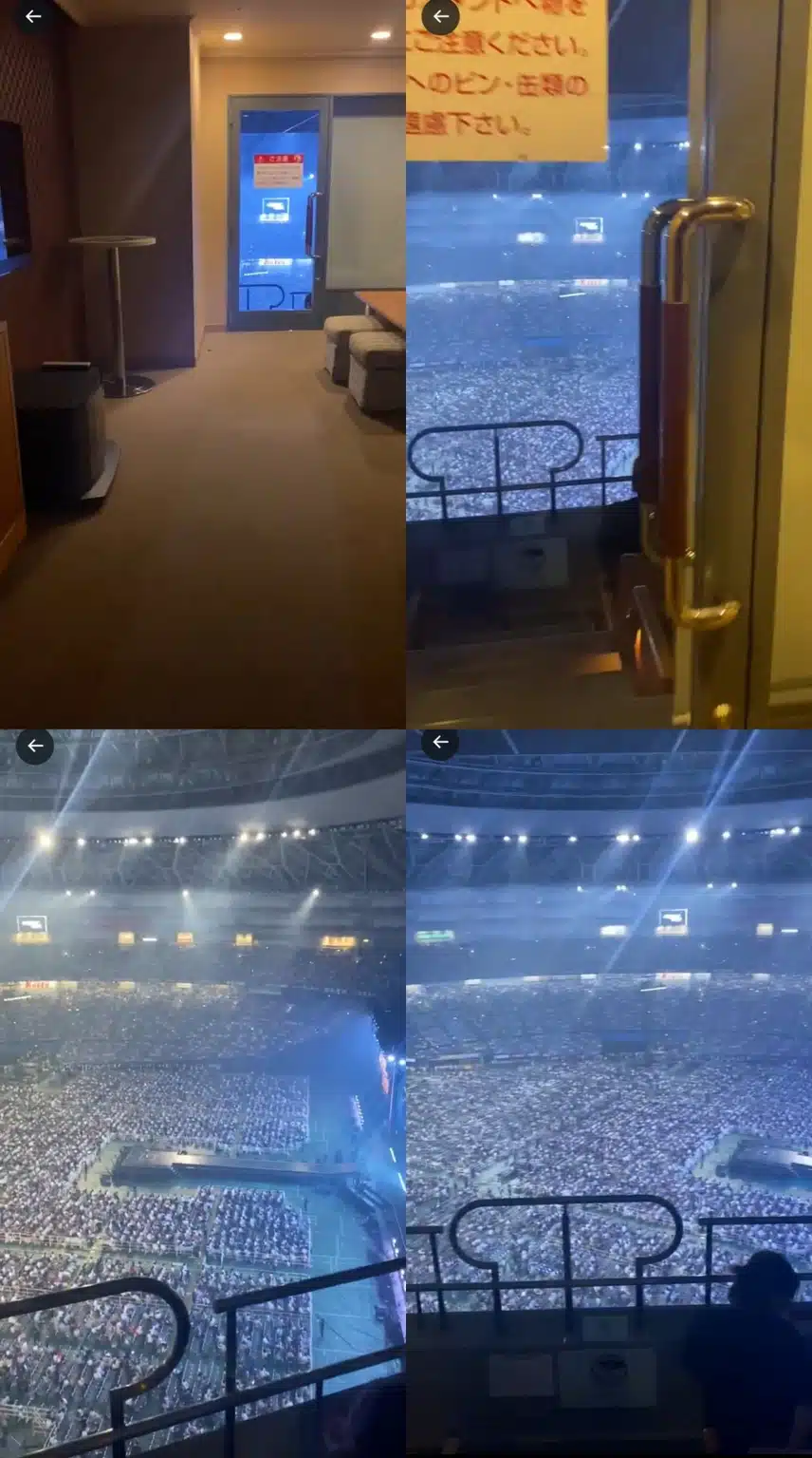 Concert solo de BTS Jin au Japon, remplissant le 8ème étage du Kyocera Dome !