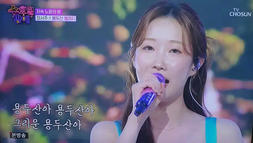 정서주님 엘레지의 여왕 등극 노래 진짜 최고네요