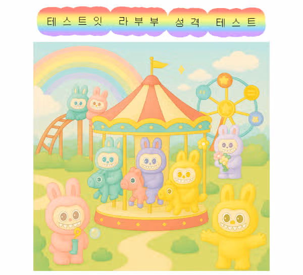 라부부 테스트 뭐야? 링크 MBTI 결과해석 캐릭터유형 인기 이유까지!