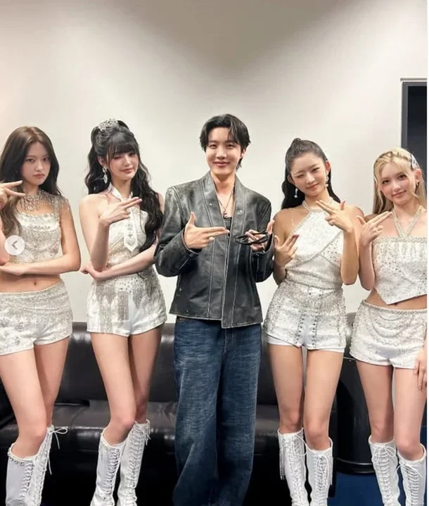 아이브와 제이홉이 함께 찍은 사진 공개