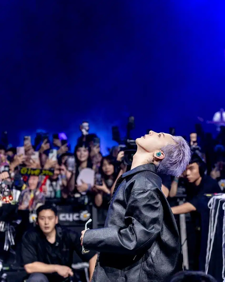지드래곤 인스타에 올라온 대만 콘서트 현장 사진