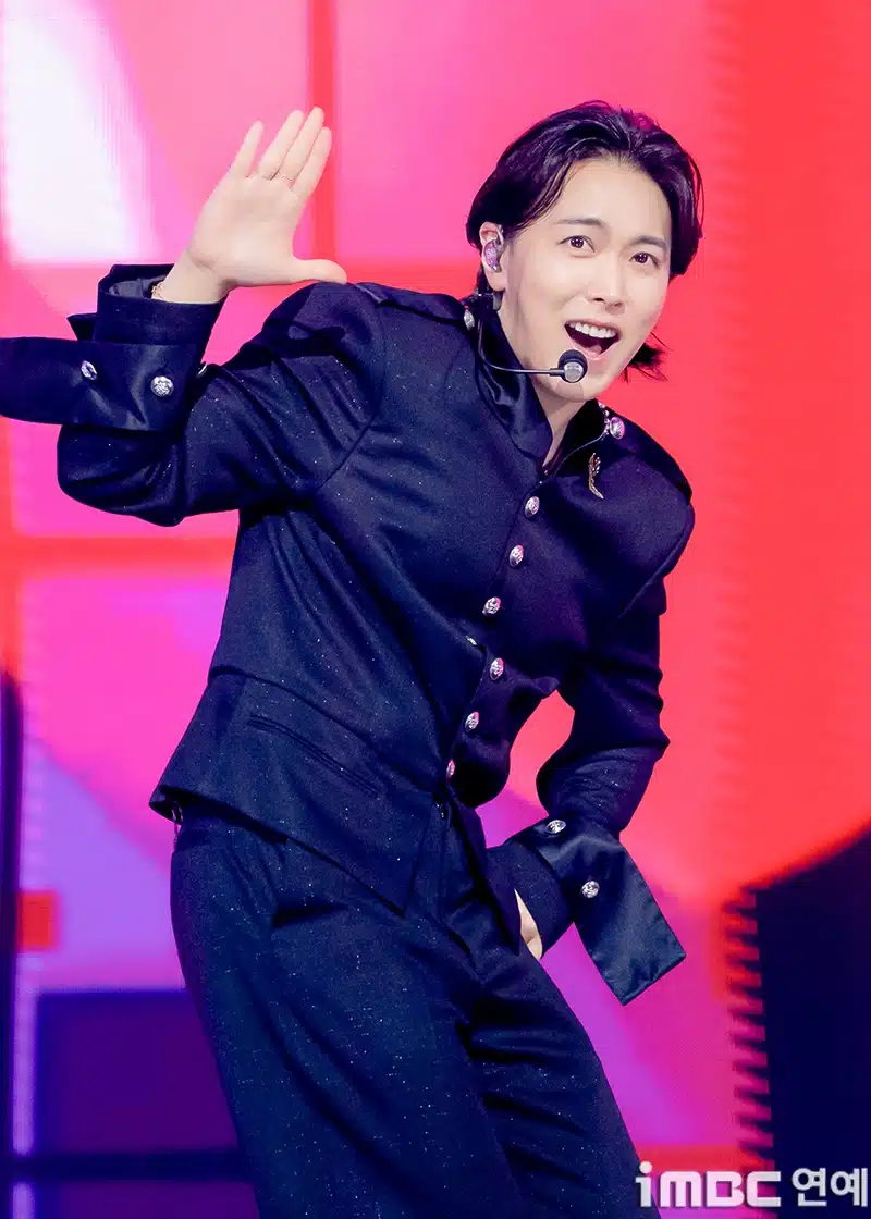 Seongmin si gode il palco del Trot Champion