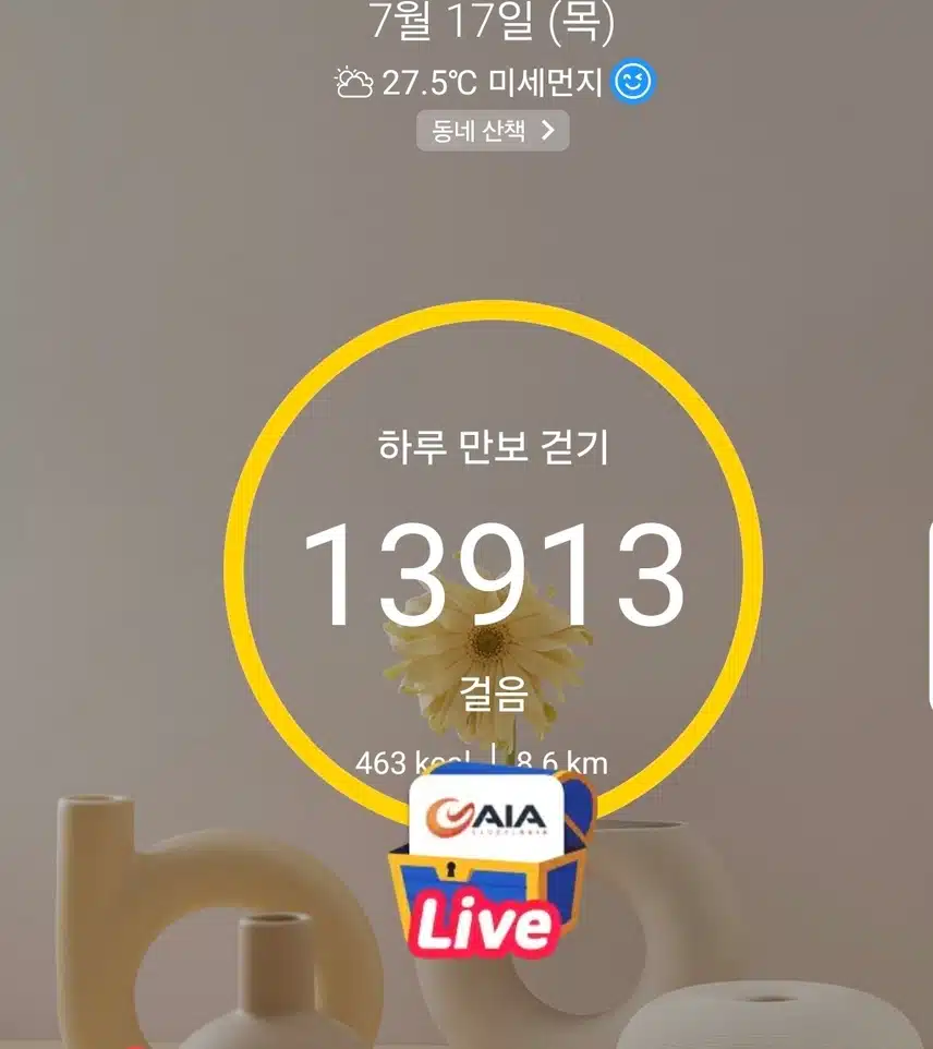1만보 걷기 운동