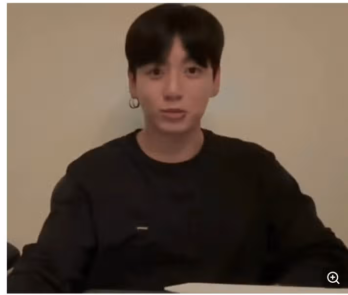 정국도 케데헌보고 울었다고 해요 귀여워요