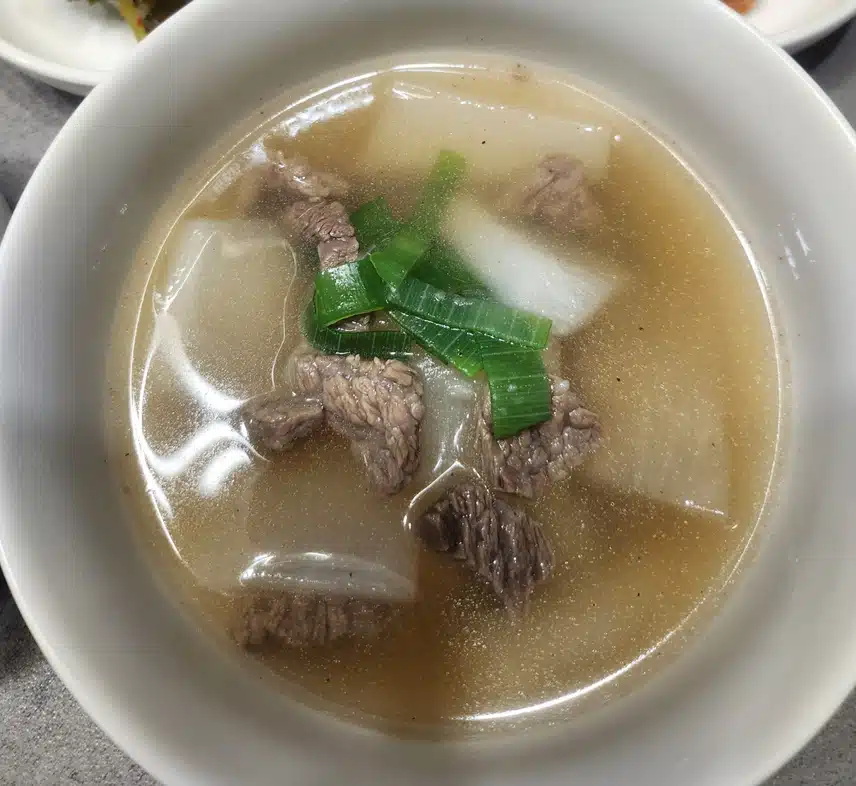 소고기 뭇국