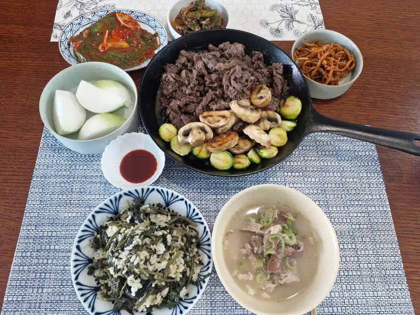 저녁은 찬밥 해치우기