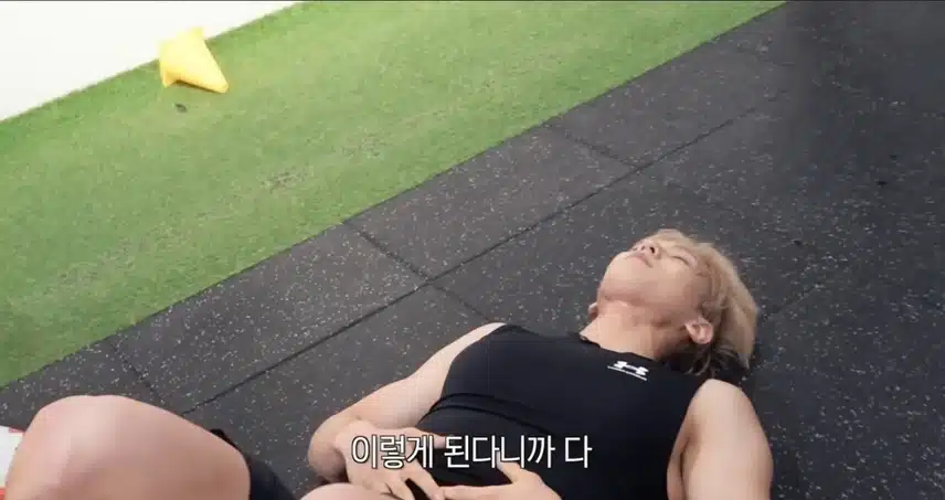 💎민호의 운동보석함이 열렸네요 