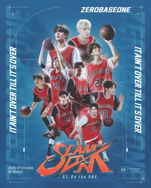 Zero Base One fait son retour. Le titre est <Slam Dunk> !