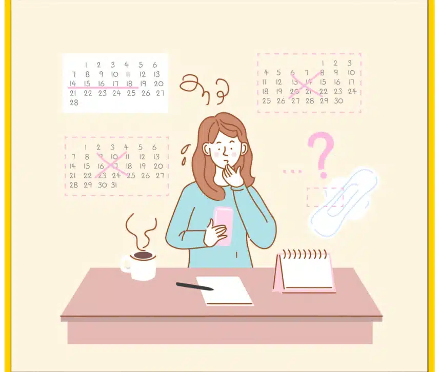 (질문)생리불순 때문에 걱정이에요ㅠㅠ