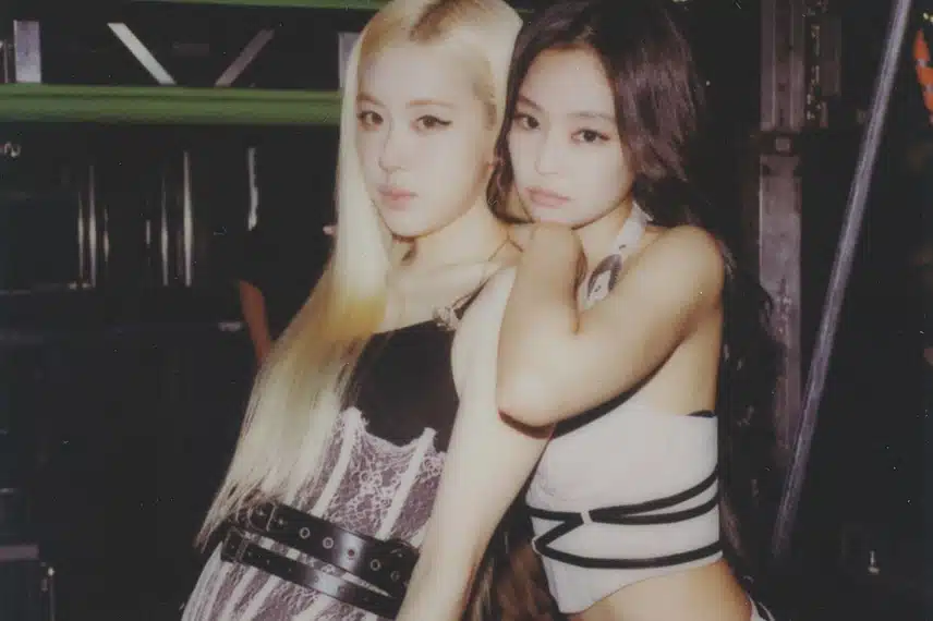 Blackpink members taken with Polaroid