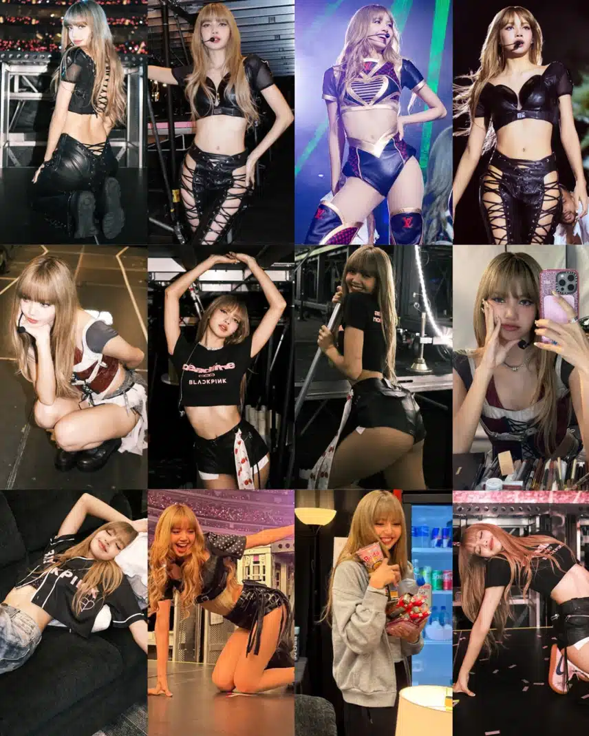 Lisa at LA concert, the hot girl herself